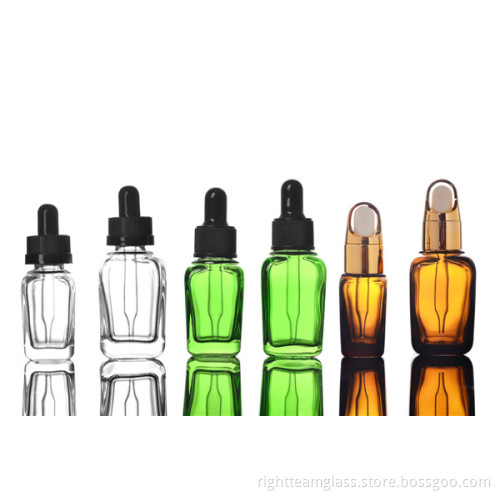 Square Glass Bottle